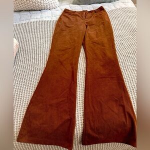 Brown corduroy pants